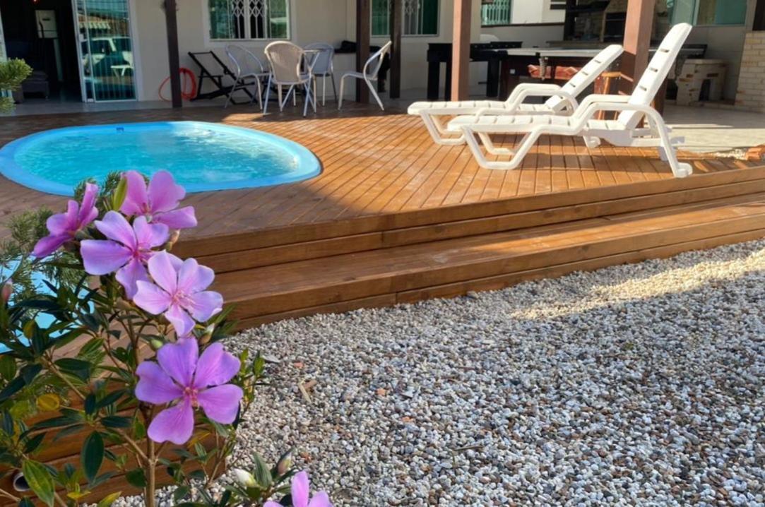 Casa De Praia Top! Beto Carrero, 500M Do Parque, Com Piscina E Sinuca, 1 Suite E 2 Quartos, 3Bwc, A 300M Da Praia, Churrasqueira E Estacionamento Privado 佩尼亚 外观 照片