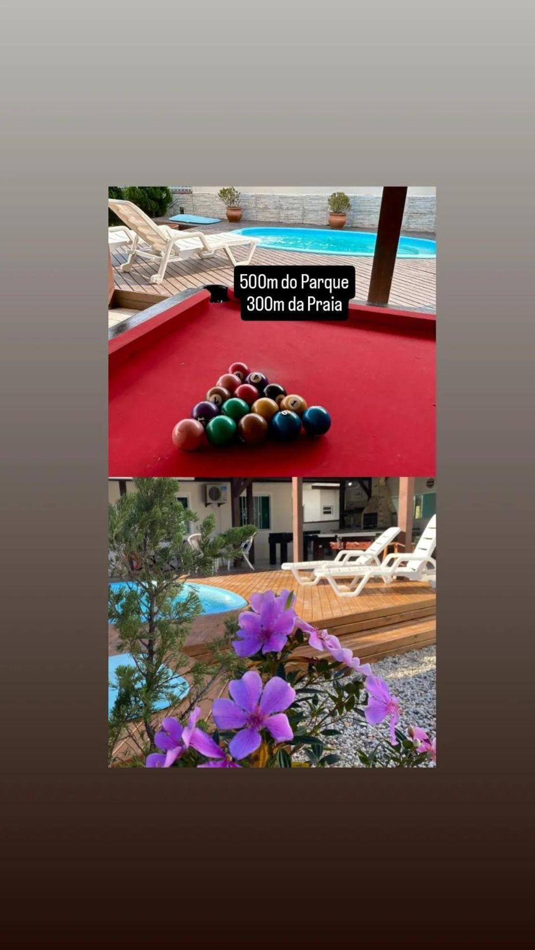 Casa De Praia Top! Beto Carrero, 500M Do Parque, Com Piscina E Sinuca, 1 Suite E 2 Quartos, 3Bwc, A 300M Da Praia, Churrasqueira E Estacionamento Privado 佩尼亚 外观 照片